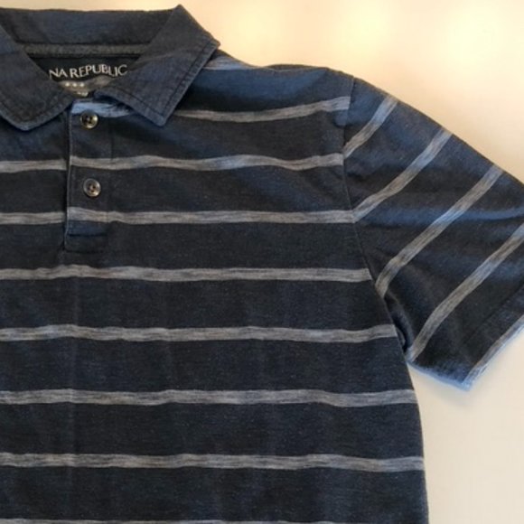 BANANA REPUBLIC VINTAGE STRIPED POLO - Picture 3 of 7